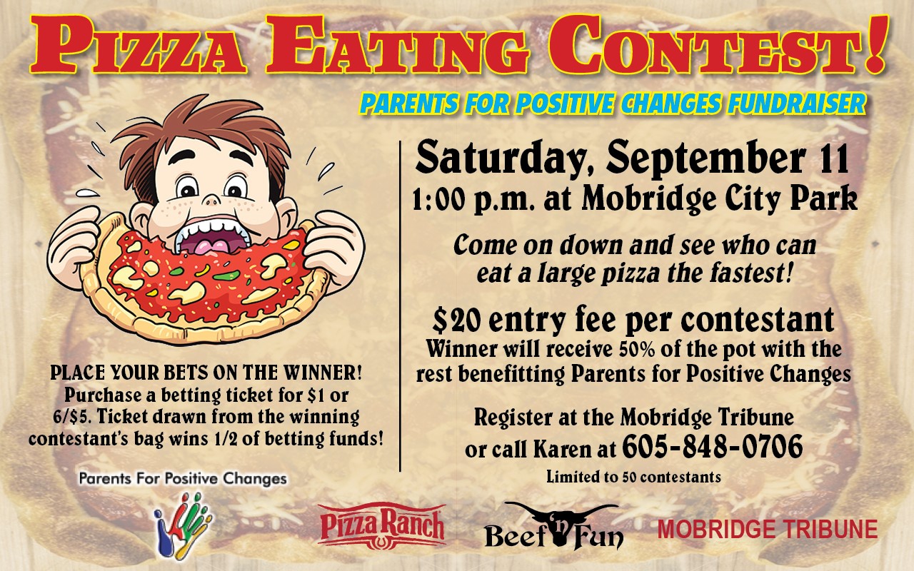 Pizza Eating Contest Poster
