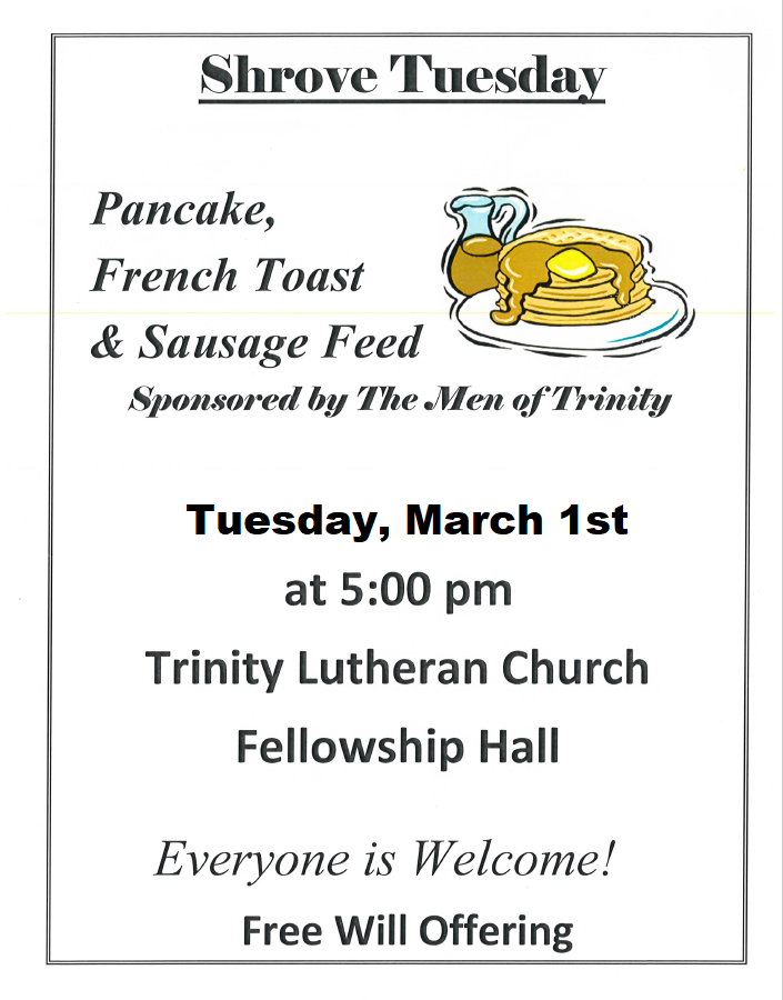 Shrove Tuesday Poster